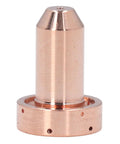9 8211 Brass Plasma Cutting Torch Nozzle For SL60 SL100 60A Replacement, close-up of brass tip for precise welding