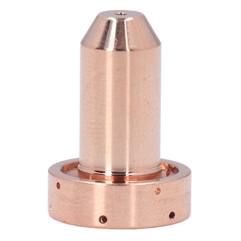 9 8211 Brass Plasma Cutting Torch Nozzle For SL60 SL100 60A Replacement, close-up of brass tip for precise welding