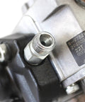 Road Ready Fuel Pump Direct Swap For Isuzu Npr 4Hk1 5.2L Trucks 2004 Through 2007 close-up of fuel pump fittings and part numbers.