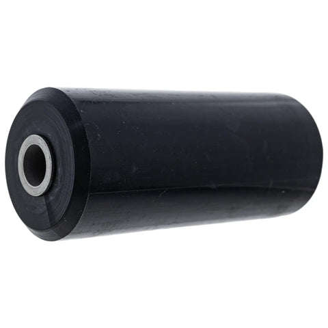 Black rubber Gauge Wheel Roller For Lawn Mowers Extend Deck Life Cut Wear And Tear Boost Stability And Smooth Cutting Durable Deck Support Replacement Part AM101042
