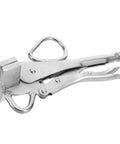 Adjustable Auto Body Frame Clamp Locking Pliers With Wide Flat Duckbill for precise welding and dents repair, garage grade tool.