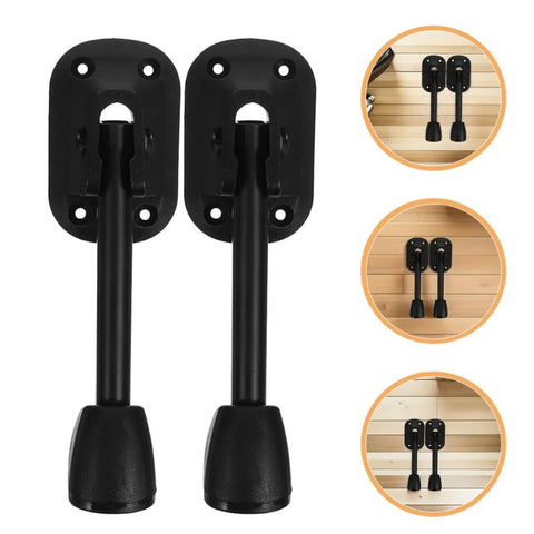 Two Pack Foldable Iron Table Legs For Coffee Table Black Metal Furniture Hardware With Stable Support And Modern Sleek Look