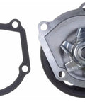 41159 Premium Engine Water Pump Direct Fit Replacement Heavy Duty Cooling System Upgrade with gasket and metal casing.