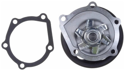 41159 Premium Engine Water Pump Direct Fit Replacement Heavy Duty Cooling System Upgrade with gasket and metal casing.