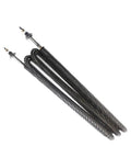 Heavy Duty 4000W Round Fin Heater With Spiral Heating Element And Hella Durable Stainless Steel Build For Ovens And Electric Stoves Delivering Serious Hot Air Performance Daily close-up view of spiral heating element.