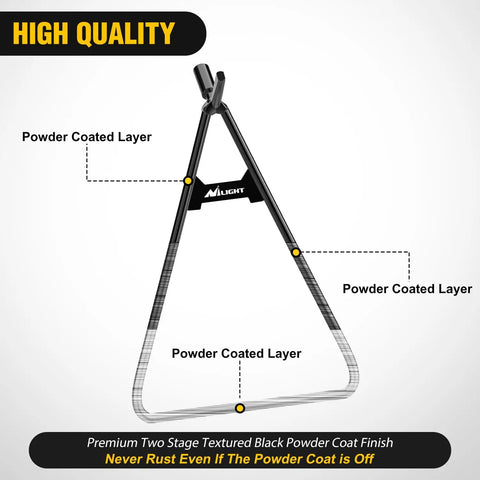Universal Dirt Bike Kickstand Holder Triangle Side Stand for 80-500Cc Motocross Enduro Supermoto Pit Bike heavy-duty steel