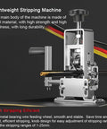 Portable Wire Stripper Tool For Home Use 1 To 25mm Cable Manual Stripping Machine With Hand Crank No Fuss Easy Peasy