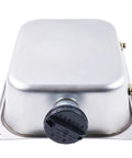 7 Liter Stainless Steel Fuel Tank For Gasoline And Diesel Parking Heaters, beefed up sealed neck design, cap view