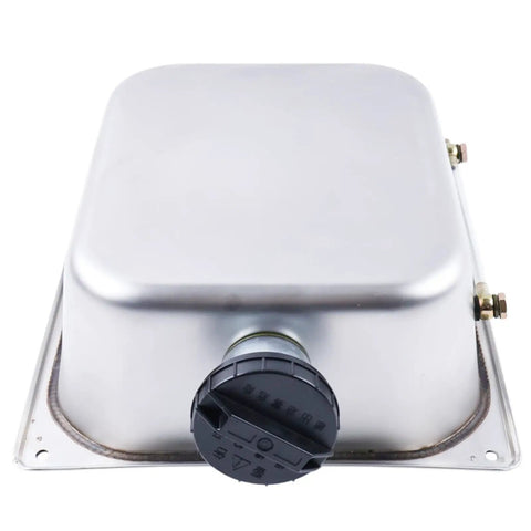 7 Liter Stainless Steel Fuel Tank For Gasoline And Diesel Parking Heaters, beefed up sealed neck design, cap view