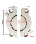 Sturdy Zinc Alloy Cabinet Hinges Table Connector For Furniture No Fuss Install With Screws Lightweight Desk Bracket