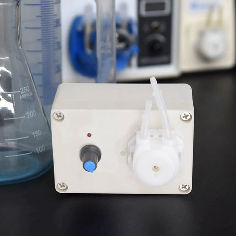 Industrial Grade Peristaltic Dosing Pump With Adjustable Flow For Aquarium, Lab And Analytical Use, 12V 50/60Hz