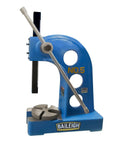 Heavy Duty Five Ton Arbor Press With Eight Point Five Inch Throat Opening And Rock Solid Two Inch Square Ram built for precision tasks.