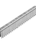 1000 Count 1/2 Inch 18 Gauge Narrow Crown Staples, Beveled Point Galvanized Heavy Duty Staples for Pneumatic and Electric Staplers