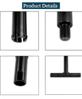 Close-up of the Pro Grade Gimbal Bearing Installer Kit With Puller Remover And Engine Alignment Tools For Mercruiser MR Bravo OMC Cobra And Volvo Stern Drives Replacement Set showing tool ends and handles.