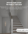 WiFi Smart Video Doorbell Cam With Chime, 720P HD Video, Wireless Security Doorbell With infrared night vision in hallway view