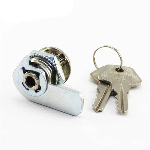 Cam Lock For Cash Box And POS Drawer Super Sturdy Cash Drawer Lock For DIY Furniture Hardware 1015 Model 1 Pack with keys