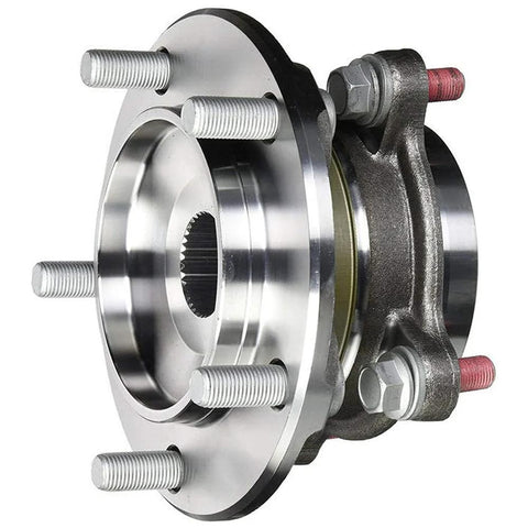 Front Wheel Bearing Hub Assembly 4WD 5 Lug Fits 2008 To 2018 Toyota Sequoia And 2005 To 2018 Toyota Tundra 4x4 Two Piece Set