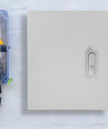 Outdoor Plastic Electrical Junction Box 25x30x14cm Vertical Distribution Cabinet With Waterproof Enclosure for RVs and Safety Panel