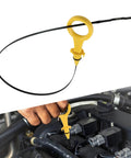 Engine Oil Dipstick Replacement For Audi 2.0T A3 A4 A5 Q3 Q5 Yellow Handle Heat-Resistant Aluminum Alloy No-Fuss Durable Fuel Dipstick For Quick Easy Level Checks And Reliable Readings