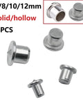 4 Piece Dowel Center Marker Set For Woodworking, Solid Steel Dowel Pin Aligners In 6mm 8mm 10mm 12mm, detail of steel pins
