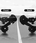 Front and back view of Rear Derailleur For Mountain Bike With Direct Hanger Mount, 6 7 Speed Compatible, Aluminum Alloy, Easy Install