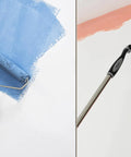 10 Piece Paint Roller Kit With 9 Inch Rollers Tray Extendable Poles Angled Brush Extra Roller Covers Can Opener Stir Bar For Weekend Warriors Tackling Easy Walls And Ceilings Painting
