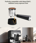 Coffee Tamper Base For ES601 ES701 Portafilter Anti Slip Silicone Stand with espresso machine setup