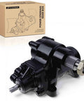 Heavy Duty Power Steering Gearbox Assembly for Chevy Silverado 2500 HD and 3500 Crew Cab Truck 2011 Through 2021 with packaging.