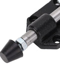 Beefy Toggle Clamp Cast Iron Push Pull Clamp With Plastic Handle Adjustable Fixed Clamp close-up of metal and plastic tip
