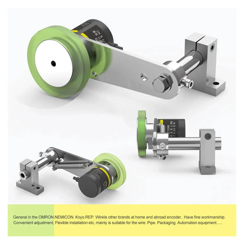Encoder Mounting Bracket Pro Kit for Fixed and Movable Frames with Sliding Aperture 20 30 36mm Heavy Duty Aluminum Alloy Build