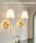 No Strings Attached Battery Wall Sconces Set Of Two Rechargeable Wireless Indoor Lights Cordless Modern hallway lamps on wall.