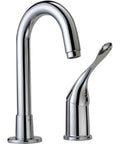 Commercial Single-Handle Bar Faucet in Chrome Finish, 1.5 GPM Flow, ADA Compliant When Installed Properly, lead-reduced