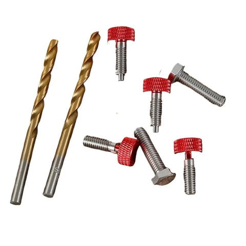 Spring Plunger Kit 8 Piece Quick Release Pins With Knurled Handles Stainless Steel Lock M6 for rolling tool boxes