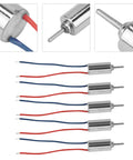 Dope Micro Coreless DC Motor Set 4.5V Tiny 32250RPM Low Noise 4mm By 8mm Size for RC toys and DIY projects, showing multiple motors.