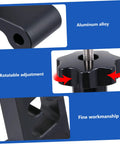 Close-up details of Beefy Heavy Duty Woodworking Clamp With Quick Action Hold Down For Carpentry Projects, T Slot Clamp For Diagonal Cuts And Notches