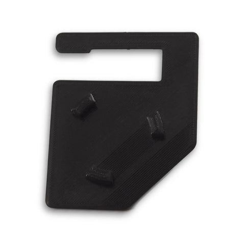 Sleek Charging Indicator Light Hide Cover For Hyundai Ioniq 5 And 5N Ccs1 Adapters black plastic tap-in design