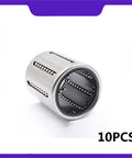 10 Piece Stamping Linear Bearings Set KH0824 To KH5070 For Precision Motion Systems With Smooth As Butter Low Friction Bearings Easy Install Durable Material High Precision Linear Motion Components, 10pcs bearing