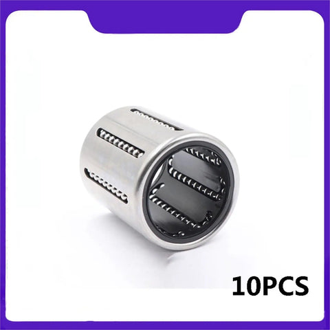 10 Piece Stamping Linear Bearings Set KH0824 To KH5070 For Precision Motion Systems With Smooth As Butter Low Friction Bearings Easy Install Durable Material High Precision Linear Motion Components, 10pcs bearing
