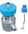 Portable 400W Micro Hydro Water Generator Turbine Power Unit 220V Home and Outdoor Hydroelectric Wheel for Reliable Lighting Charging