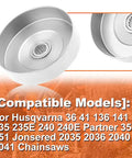 3/8-6T Spur Sprocket Drum Clutch Assembly Kit For Husqvarna 120 136 141 235 235E 240 Chainsaws