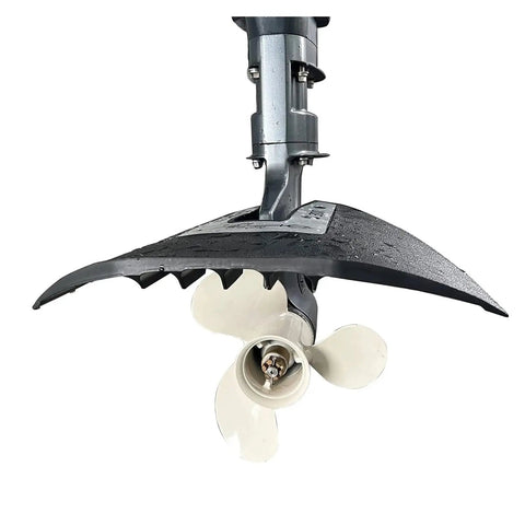 Hd300 Sport Whale Tail Hydrofoil Stabilizer for Boat Outboards and Stern Drives, black, fits motors 40HP to 350HP