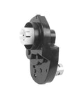 12V Ride On Gearbox With 30000 RPM Output for kids cars, 45W motor, black casing, white inner components