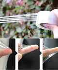 Two Pack Grafting Tape For Plants Stretchable Garden Tape For Budding And Grafting Waterproof Self Adhesive PE Tape in use