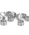 Super Heavy Duty 10 Piece Stainless Steel Wire Thread Inserts M18x1.5 For Damaged Hole Repair Kit With Precise Drill Bit Installation Tool, 304 SS
