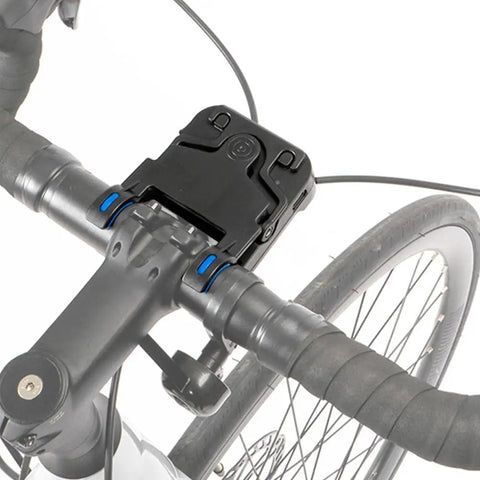 Badass Bicycle Laser Calibrator And Saddle Positioner Bike Tool With Integrated Charging Port for precise handlebar alignment on bike frame.