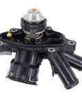 Mercedes Benz Engine Coolant Thermostat Assembly With Housing Gasket Direct Fit For C250 And SLK250 2012 2015 Replacement 2712000315