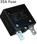 35A Auto Reset Relay Fuse For 12V 24V Ride On Toys Therma Switch Circuit Breaker for Overload Protection in Kids Electric Cars