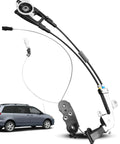 Left Side Power Sliding Door Cable Kit For Sienna 2011-2020 Driver Side Replacement 85016-08011 And 85016-08010 shown beside a Sienna minivan