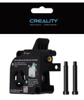 Front Cover Kit for K2 Plus 3D Printer Extruder With Install Screws shown with instruction label