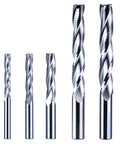 Top-Shelf 18mm 16mm CNC Up Cut End Mill 3 Flute Spiral Carbide Router Bit for Hardwood and Softwood Doors Windows Workhorse Milling Tool Clears Chips like a Dream Heavy Duty Razor Sharp Design set of 5